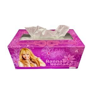 Hannah Montana Kleenex Tissue Box Promo - Disney + Miley Cyrus Rare Collectible